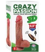 Premium Realistik Vibratör Dildo Uzaktan Kumandalı Titreşimli Usb Şarjlı 22.5cm