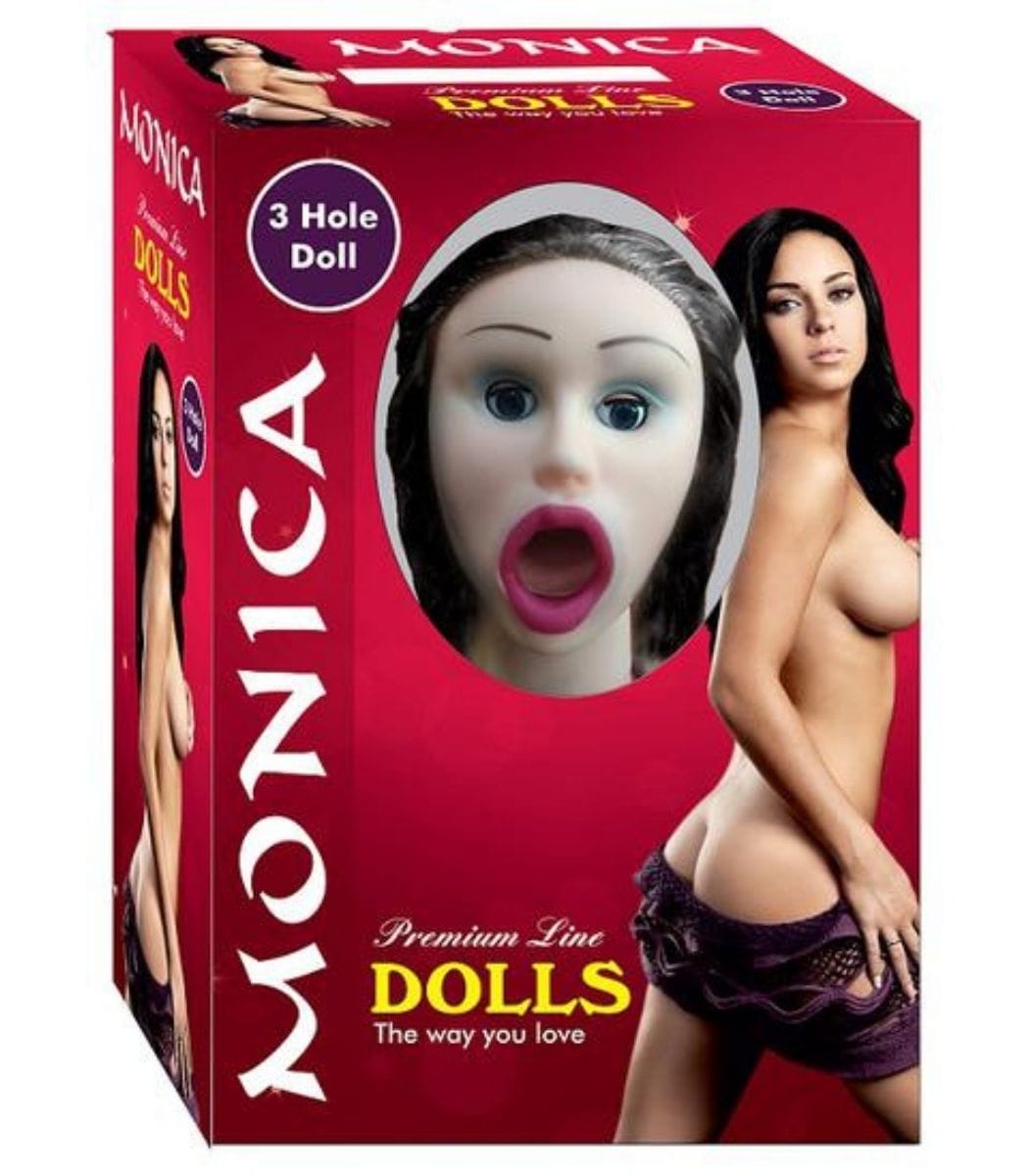 laura-3.jpg Monica Ultra Realistik Gerçek Kafa Görünümlü Şişme Bebek - Görsel 1