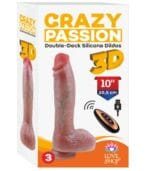 Premium Realistik Vibratör Dildo Uzaktan Kumandalı Titreşimli Usb Şarjlı 25.5cm