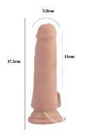 Mantric Muse 17.5cm 5cm Kıkırdaklı Gerçekçi Realistik Vibratör - Image 5