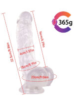 Noctis 21,5cm Beyaz Dildo No:51 - Image 5