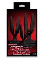 Triple Blaster Açılır 3lü Anal Tıkaç Seti - Image 2
