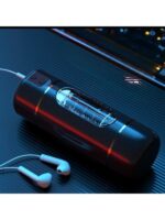 USB Şarjlı 10 Mod Titreşimli Sesli Akıllı Mastürbatör Siyah - Image 3